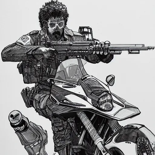 Image similar to super troopers movie, concept art, sumi - e style, intricate linework, artstation, trending, highly detailed, smooth, focus, art by yoji shinkawa,
