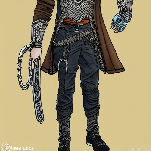 Image similar to full body shot of Odin in modern world, casual clothes, insanely detailed and complex, highly-detailed