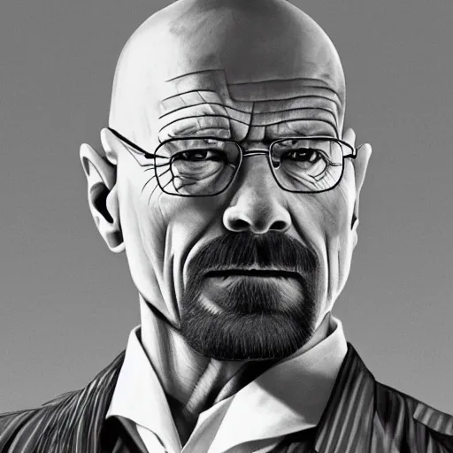 Image similar to walter white as gigachad