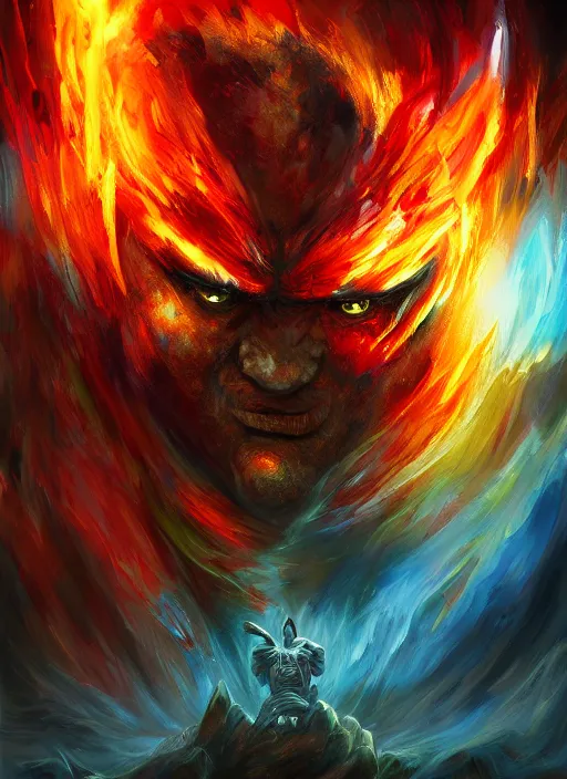 Image similar to balrog, artstation hall of fame gallery, editors choice, # 1 digital painting of all time, most beautiful image ever created, emotionally evocative, greatest art ever made, lifetime achievement magnum opus masterpiece, the most amazing breathtaking image with the deepest message ever painted, a thing of beauty beyond imagination or words