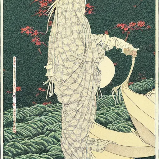 Image similar to revenge, Takato Yamamoto, high detail, award winning illustration