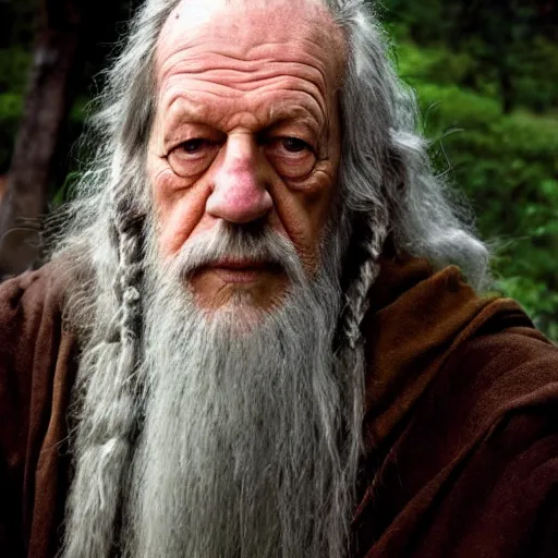 Image similar to werner herzog as gandalf