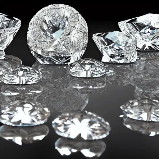 Image similar to diamonds, diamonds, diamonds, vray