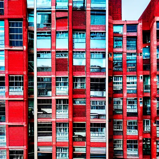 Image similar to the buildings of london made from fresh tomato slices. urban atmosphere. high quality 8 0 mm photography.