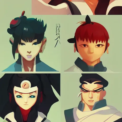 Image similar to face icon stylized minimalist inuyasha, loftis, cory behance hd by jesper ejsing, by rhads, makoto shinkai and lois van baarle, ilya kuvshinov, rossdraws global illumination