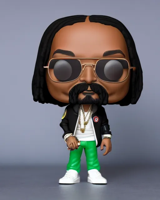 Image similar to Snoop Dogg Funko Pop. Photographic, photography