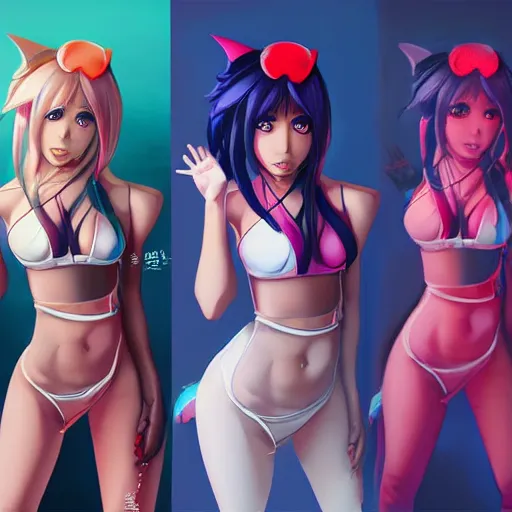 Prompt: anime portrait of Niki Minaj as an anime girl by Stanley Artgerm Lau, WLOP, Rossdraws, James Jean, Andrei Riabovitchev, Marc Simonetti, and Sakimichan, trending on artstation