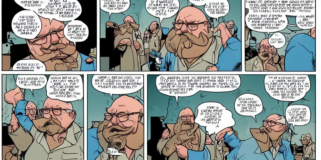 Image similar to wilford brimley saying diabeetus comic panel