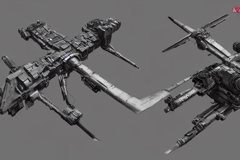 Image similar to military drone, with buzzsaw, futuristic, apocalyptic, by jon aaron kambeitz, katsuhiro otomo, heng z, concept art, insanely detailed, raytracing, octane, unreal engine, trending on artstation