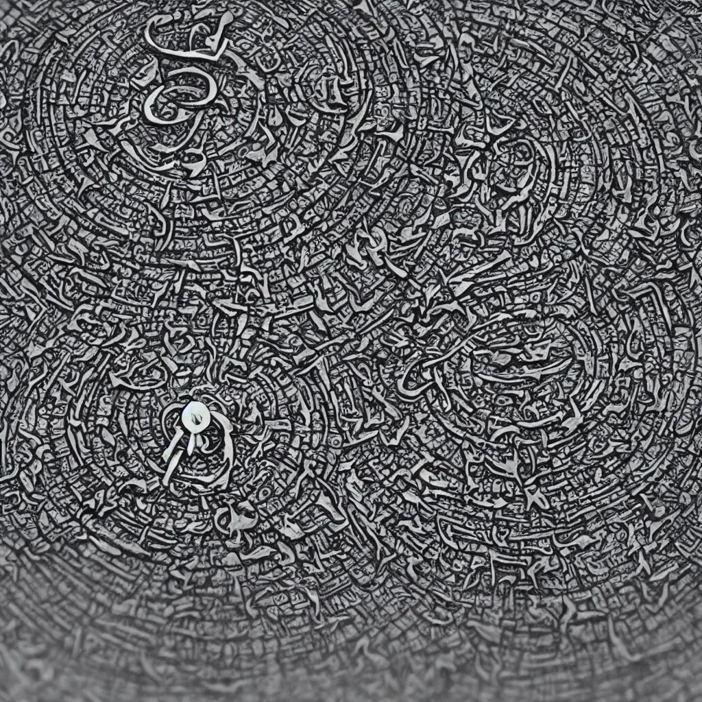 Image similar to the ring from lord if the rings with an imprinted ruler, cm scale imprinted on the inside of the ring, one ring to rule them all, highly detailed, 8 k, trending on artstation, mystic, rpg artwork