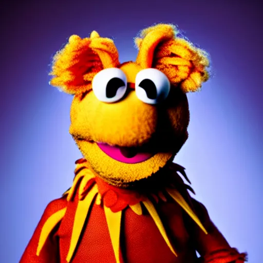 Prompt: studio portrait still of muppet!!!!! boris!!!!!! as a muppet muppet as a muppet, 8 k, studio lighting, key light,