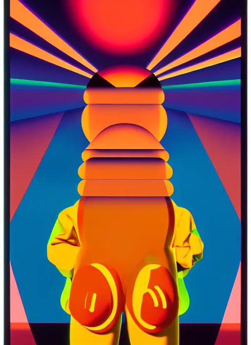 Image similar to insight a men by shusei nagaoka, kaws, david rudnick, airbrush on canvas, pastell colours, cell shaded!!!, 8 k