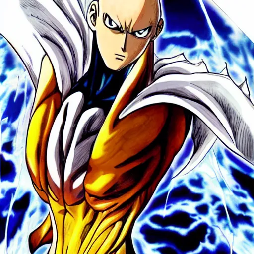 onepunchman #one #punch #cosmic #hero #garou #saitama #animeart