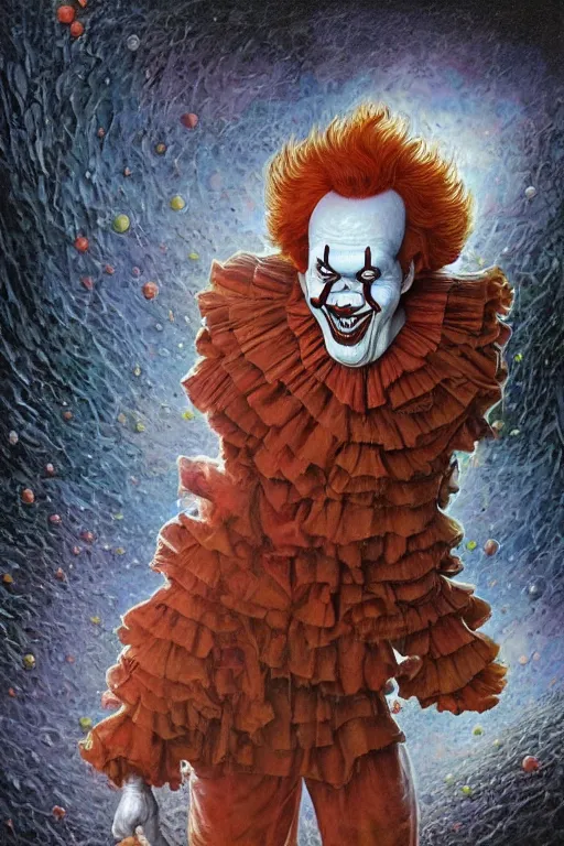 PENNYWISE the Dancing Clown from 'IT' Speedpaint