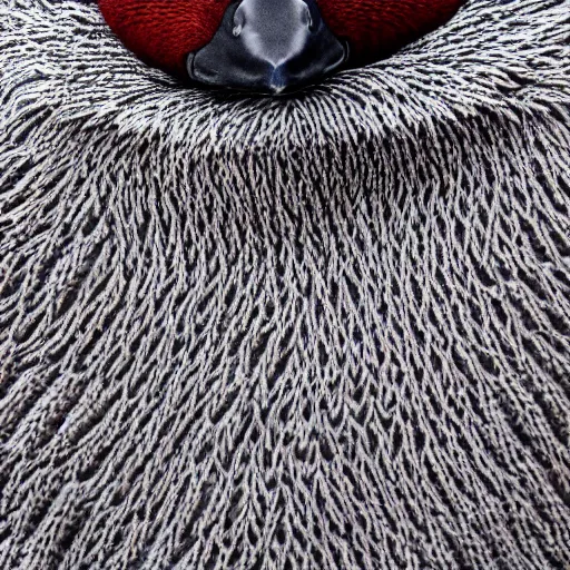 Image similar to extremely detailed photo of a duck in a fuzzy sweater, Sigma 80mm, by Joel Sternfield