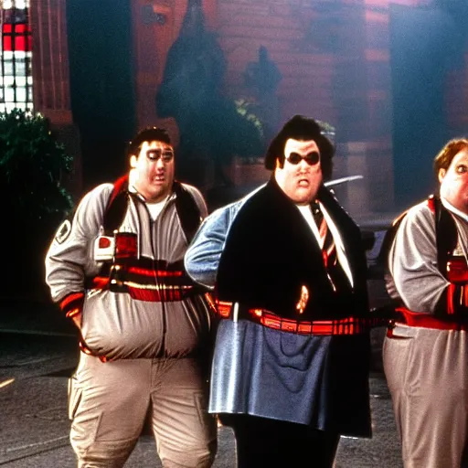 Image similar to john candy in ghostbusters