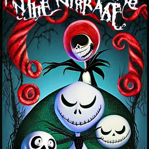 Image similar to the nightmare before christmas