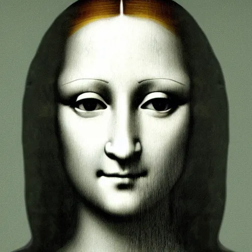 Prompt: monalisa transformation, award winning photography, cinematic, 50 mm, trending on Twitter