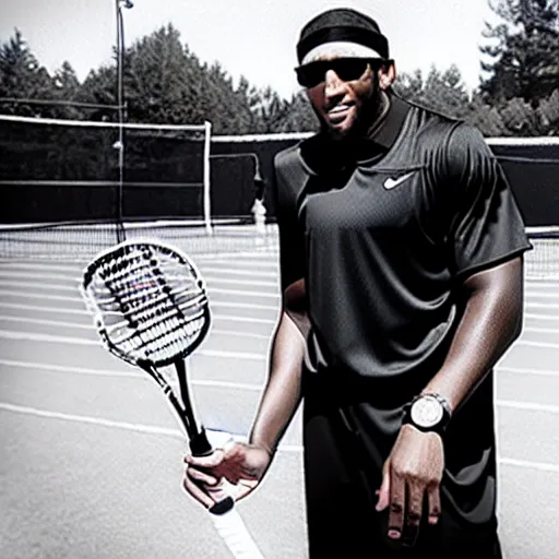 Image similar to ray lewis coaching high school girls tennis, promotional photograph