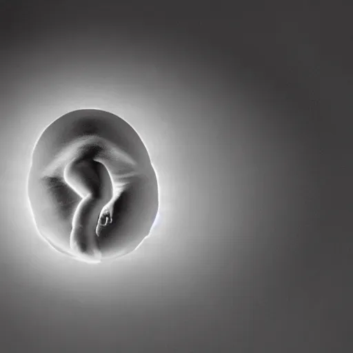 Image similar to the embryo of a unicorn in the womb. photo by lennart nilsson
