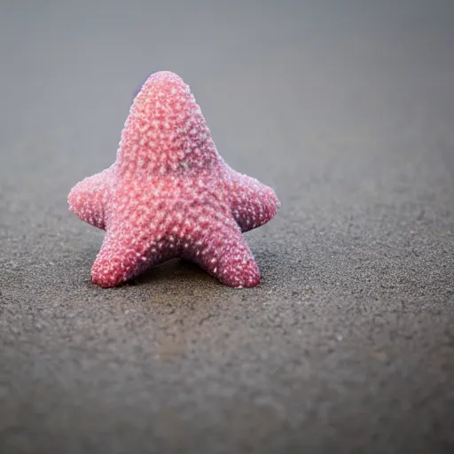 Prompt: patrick star, XF IQ4, f/1.4, ISO 200, 1/160s, 8K, RAW, unedited, symmetrical balance, in-frame, sharpened