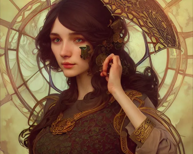 Prompt: photography of cfa voysey, deep focus, d & d, fantasy, intricate, elegant, highly detailed, digital painting, artstation, concept art, matte, sharp focus, illustration, hearthstone, art by artgerm and greg rutkowski and alphonse mucha