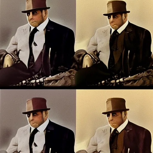 Image similar to al capone photo colorized