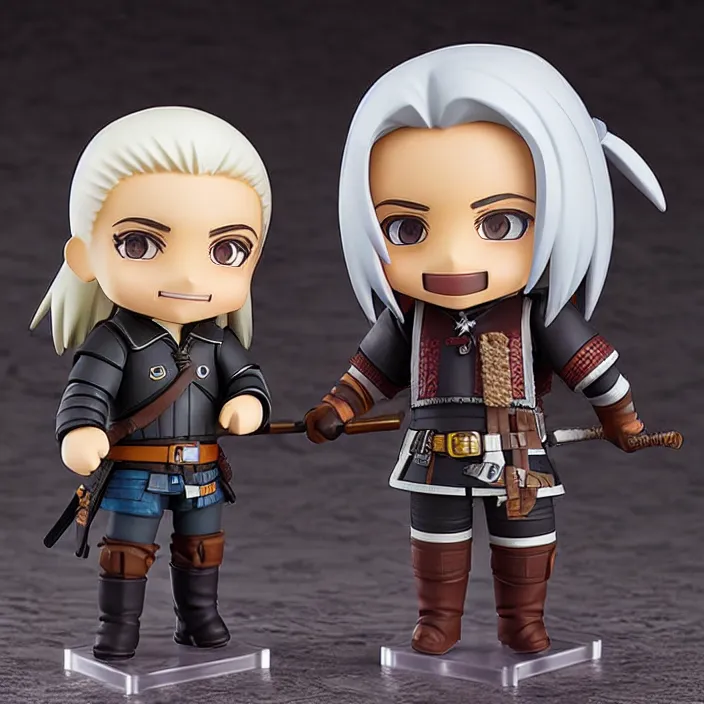 Prompt: chiquito de la calzada, an anime nendoroid of geralt, figurine, detailed product photo