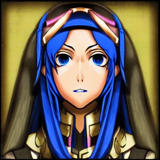 Image similar to lucina deep face