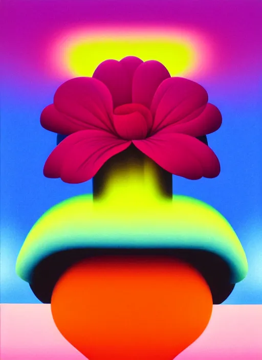 Image similar to flowers by shusei nagaoka, kaws, david rudnick, airbrush on canvas, pastell colours, cell shaded, 8 k