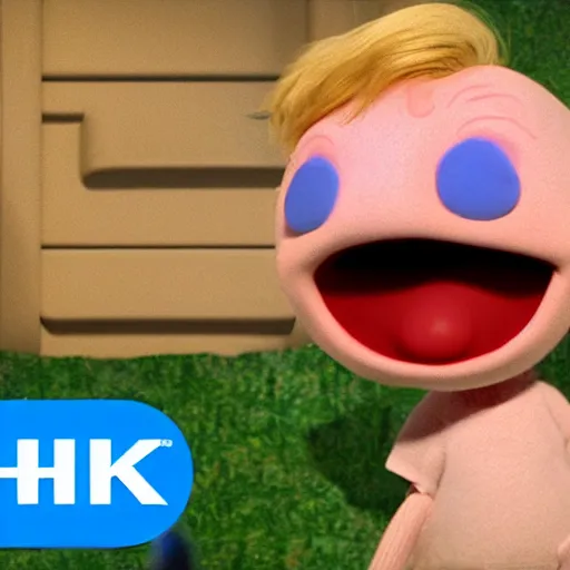 Image similar to little miss taylor swift screaming by roger hargreaves and jim henson, unreal engine 3 d hd 4 k