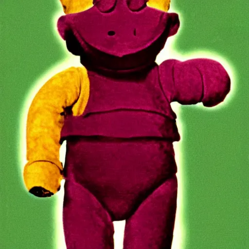 Image similar to anatomical chart of a teletubby