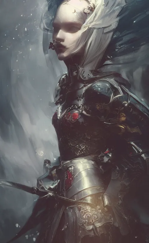 Image similar to Alchemy Imperial Princess knight gothic girl, volumetric lighting, digital painting, highly detailed, artstation, sharp focus, illustration, concept art, ruan jia, steve mccurry