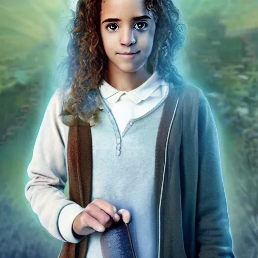 Prompt: Hermione Granger | Pixar's Harry Potter