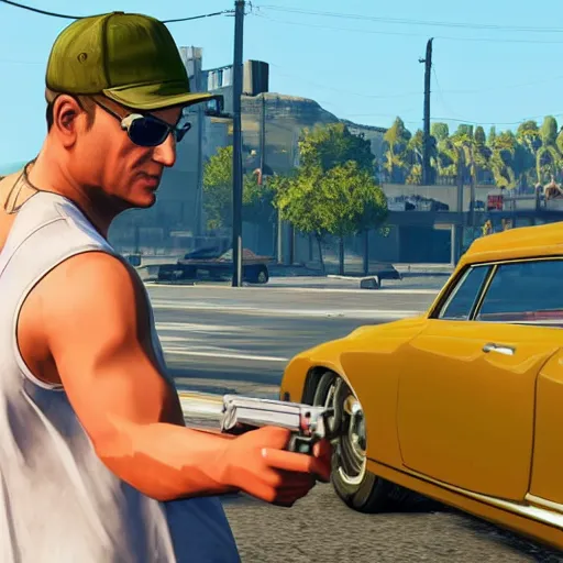 Image similar to gta 6 leaked screenshots