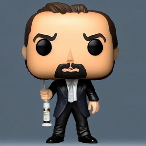 Prompt: nicholas cage funko - pop