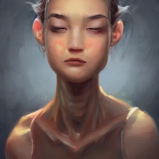 Prompt: portrait of a monkey crying , digital art by Mandy Jurgens and Irina French and Heraldo Ortega and Janice Sung and Julia Razumova and Charlie Bowater and Aaron Griffin and Jana Schirmer and Guweiz and Tara Phillips and Yasar Vurdem and Alexis Franklin and Loish and Daniela Uhlig and David Belliveau , hyperdetailed, artstation, cgsociety