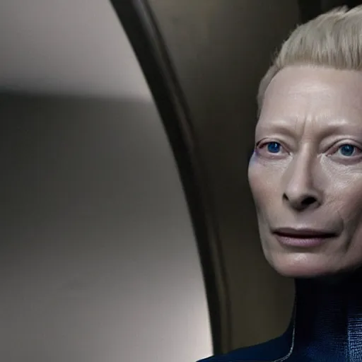 Image similar to tilda swinton as each of the avengers, film still from the avengers