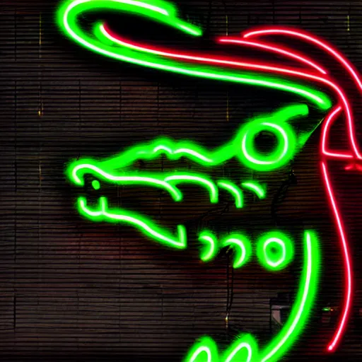 Image similar to a t - rex in a suite, neon, highly detailed, digital art