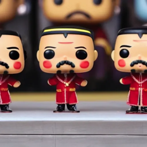 Prompt: Funko Pop of Xi Jinping, promotional picture