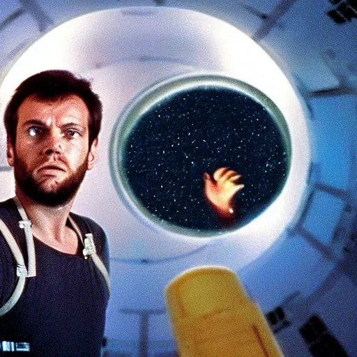 Prompt: 2 0 0 1 : a space odyssey where everything is good and everyone are alive