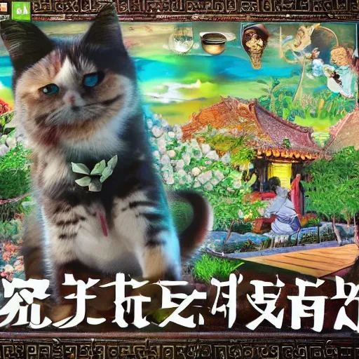 Prompt: 一只可爱的小猫