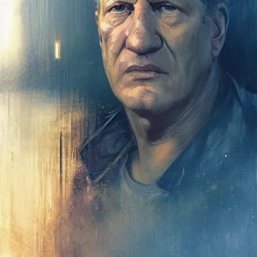 Werner Herzog, Hyperrealistic Portrait, Bladerunner | Stable Diffusion ...