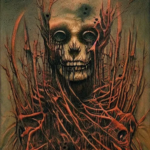 Image similar to dark tattoo, acid rich colors, giger beksinski gammell horror king chaos