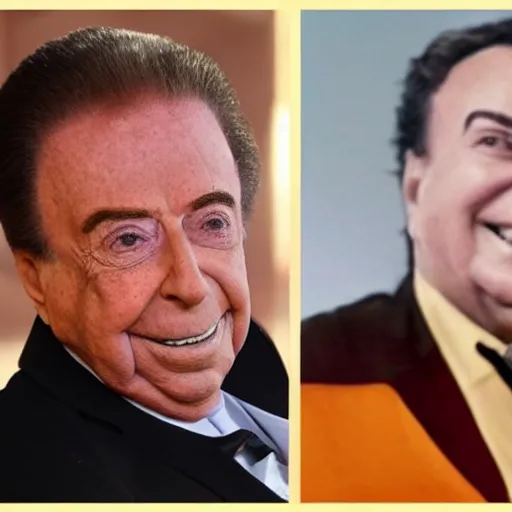 Prompt: a perfect clone of sbt silvio santos br dicavalcanti stile