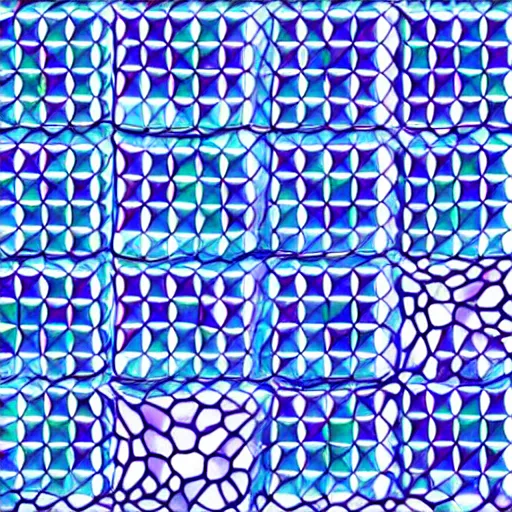 Image similar to hexagons, hexagonal blue lines, regular, symmetrical, shiny lines, realistic