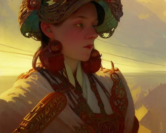 Image similar to photography of konstantin yuon, deep focus, d & d, fantasy, intricate, elegant, highly detailed, digital painting, artstation, concept art, matte, sharp focus, illustration, hearthstone, art by artgerm and greg rutkowski and alphonse mucha