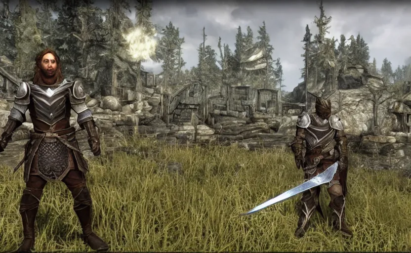 Image similar to The Shield hero in skyrim