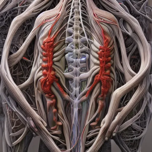 Image similar to dmt bodies. Mesh of human figures intertwined. earthen colors. Beautiful, realistic, extremely anatomical marble sculptures. Disturbing scene. Circulatory system. Respiratory system. Digestive system. Nervous system. Tangled human forms. A sea of bodies sculpted by August Rodine.