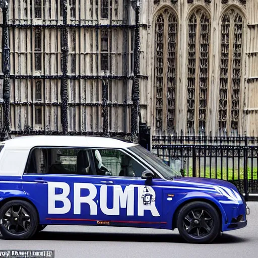 Prompt: a paparazzi photo of boris johnson on a date with donald trump along the houses of parliament, london, the sun newspaper, detailed, canon eos, f / 1. 2, 2 0 0 mm lens